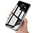 Funda Bumper Silicona Transparente Espejo 360 Grados para Samsung Galaxy A6 Plus (2018) Negro