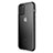 Funda Bumper Silicona Transparente Espejo para Apple iPhone 11 Pro Negro