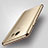 Funda Bumper Silicona Transparente Gel para Samsung Galaxy Note 5 N9200 N920 N920F Oro