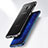 Funda Bumper Silicona Transparente Mate para Samsung Galaxy S8 Plus Azul