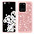 Funda Bumper Silicona y Plastico Carcasa Frontal y Trasera 360 Grados Bling-Bling JX1 para Samsung Galaxy S20 Ultra 5G Oro Rosa