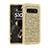 Funda Bumper Silicona y Plastico Carcasa Frontal y Trasera 360 Grados Bling-Bling para Samsung Galaxy S10 5G Oro