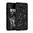 Funda Bumper Silicona y Plastico Carcasa Frontal y Trasera 360 Grados Bling-Bling para Samsung Galaxy S10 Negro