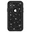 Funda Bumper Silicona y Plastico Carcasa Frontal y Trasera 360 Grados Bling-Bling U01 para Apple iPhone Xs Max Negro