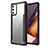 Funda Bumper Silicona y Plastico Carcasa Frontal y Trasera 360 Grados R02 para Samsung Galaxy Note 20 5G Negro
