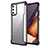 Funda Bumper Silicona y Plastico Carcasa Frontal y Trasera 360 Grados R02 para Samsung Galaxy Note 20 5G Plata