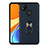 Funda Bumper Silicona y Plastico Mate Carcasa con Magnetico Anillo de dedo Soporte S02 para Xiaomi Redmi 9C NFC Azul Real