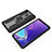 Funda Bumper Silicona y Plastico Mate Carcasa con Magnetico Anillo de dedo Soporte S03 para Samsung Galaxy M20 Negro