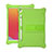Funda Bumper Silicona y Plastico Mate Carcasa con Soporte H01 para Apple iPad 10.2 (2020) Verde