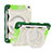 Funda Bumper Silicona y Plastico Mate Carcasa con Soporte L03 para Apple iPad Mini 4 Verde