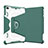 Funda Bumper Silicona y Plastico Mate Carcasa con Soporte L05 para Apple iPad Mini 4 Verde