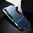 Funda Bumper Silicona y Plastico Mate Carcasa con Soporte R02 para Samsung Galaxy Note 10 5G Azul