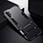 Funda Bumper Silicona y Plastico Mate Carcasa con Soporte R02 para Samsung Galaxy Note 10 Plus Negro