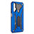 Funda Bumper Silicona y Plastico Mate Carcasa con Soporte R04 para Huawei Nova 5T Azul