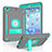 Funda Bumper Silicona y Plastico Mate Carcasa con Soporte YJ2 para Apple iPad Mini 2 Gris Oscuro