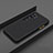 Funda Bumper Silicona y Plastico Mate Carcasa D01 para Xiaomi Mi Note 10 Negro