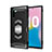 Funda Bumper Silicona y Plastico Mate Carcasa Magnetico para Samsung Galaxy Note 10 5G Negro