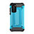 Funda Bumper Silicona y Plastico Mate Carcasa N01 para Huawei P40 Azul Cielo