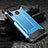 Funda Bumper Silicona y Plastico Mate Carcasa para Huawei P30 Lite New Edition Azul
