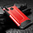 Funda Bumper Silicona y Plastico Mate Carcasa para Huawei P30 Lite New Edition Rojo