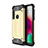 Funda Bumper Silicona y Plastico Mate Carcasa para Motorola Moto G8 Play Oro