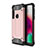 Funda Bumper Silicona y Plastico Mate Carcasa para Motorola Moto G8 Play Oro Rosa