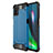 Funda Bumper Silicona y Plastico Mate Carcasa para Motorola Moto G9 Plus Azul Cielo