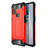 Funda Bumper Silicona y Plastico Mate Carcasa para OnePlus Nord N10 5G Rojo