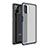 Funda Bumper Silicona y Plastico Mate Carcasa para Samsung Galaxy M51 Azul