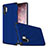 Funda Bumper Silicona y Plastico Mate Carcasa para Samsung Galaxy Note 10 Plus Azul