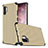 Funda Bumper Silicona y Plastico Mate Carcasa para Samsung Galaxy Note 10 Plus Oro