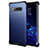 Funda Bumper Silicona y Plastico Mate Carcasa para Samsung Galaxy S10 Plus Azul
