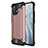 Funda Bumper Silicona y Plastico Mate Carcasa para Xiaomi Mi 11 5G Oro Rosa