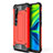 Funda Bumper Silicona y Plastico Mate Carcasa para Xiaomi Mi Note 10 Pro Rojo