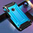 Funda Bumper Silicona y Plastico Mate Carcasa para Xiaomi Redmi Note 8 Azul
