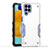 Funda Bumper Silicona y Plastico Mate Carcasa QW1 para Samsung Galaxy M53 5G Blanco