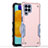 Funda Bumper Silicona y Plastico Mate Carcasa QW1 para Samsung Galaxy M53 5G Rosa