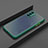 Funda Bumper Silicona y Plastico Mate Carcasa R01 para Oppo Reno4 Pro 5G Verde