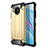 Funda Bumper Silicona y Plastico Mate Carcasa R01 para Xiaomi Mi 10T Lite 5G Oro