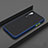 Funda Bumper Silicona y Plastico Mate Carcasa R01 para Xiaomi Mi A3 Azul