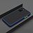 Funda Bumper Silicona y Plastico Mate Carcasa R02 para Huawei Honor V30 5G Azul