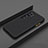 Funda Bumper Silicona y Plastico Mate Carcasa R02 para Xiaomi Mi Note 10 Pro Negro