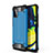 Funda Bumper Silicona y Plastico Mate Carcasa U01 para Samsung Galaxy A71 5G Azul Cielo
