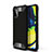 Funda Bumper Silicona y Plastico Mate Carcasa U01 para Samsung Galaxy A71 5G Negro