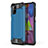 Funda Bumper Silicona y Plastico Mate Carcasa U01 para Samsung Galaxy M51 Azul Cielo