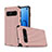 Funda Bumper Silicona y Plastico Mate Carcasa U01 para Samsung Galaxy S10 5G Oro Rosa