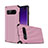 Funda Bumper Silicona y Plastico Mate Carcasa U01 para Samsung Galaxy S10 Plus Rosa