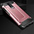 Funda Bumper Silicona y Plastico Mate Carcasa U01 para Xiaomi Redmi K30 5G Oro Rosa