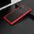 Funda Bumper Silicona y Plastico Mate Carcasa U04 para Samsung Galaxy Note 10 5G Rojo