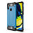 Funda Bumper Silicona y Plastico Mate Carcasa WL1 para Samsung Galaxy A11 Azul